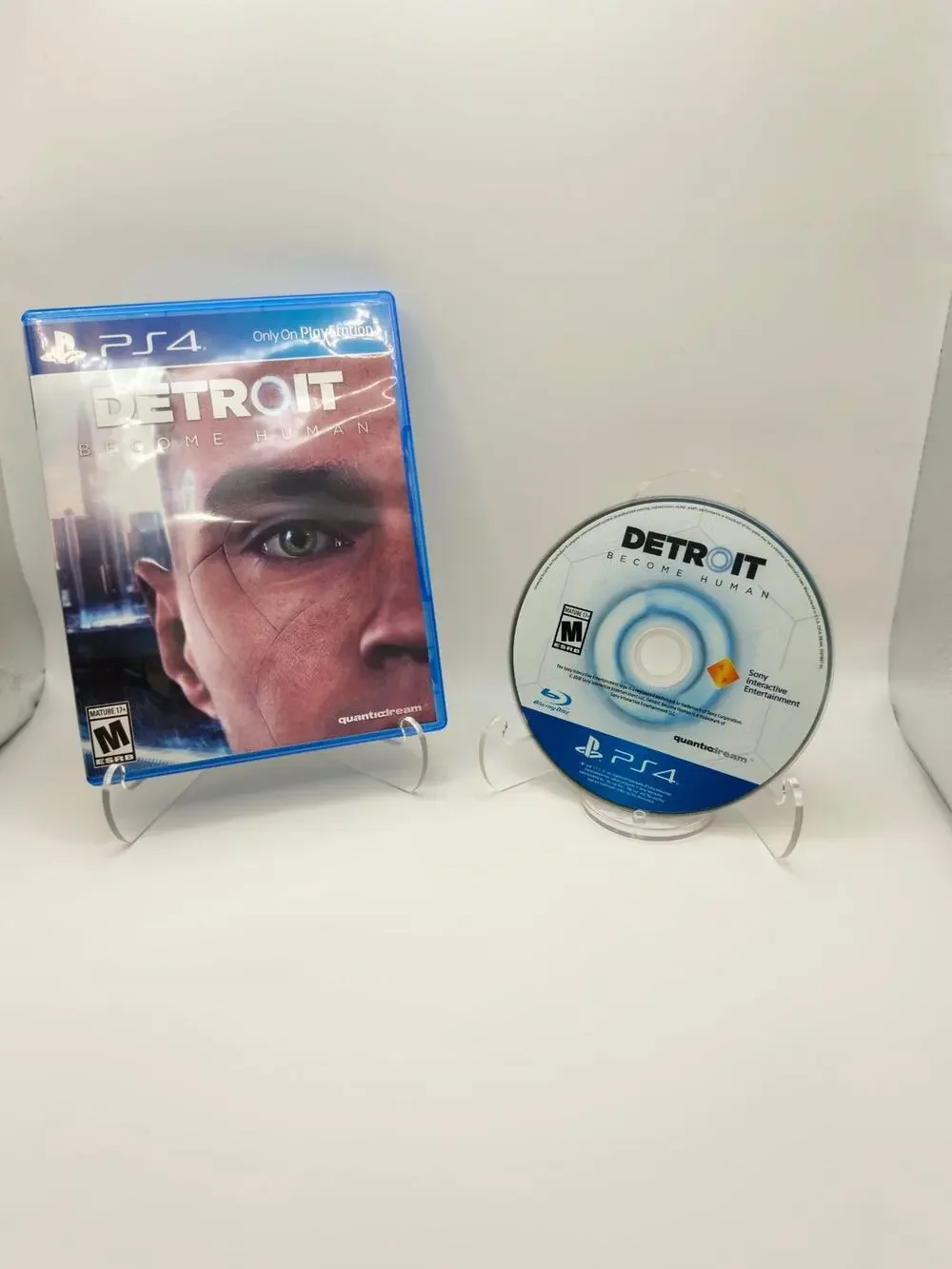 Detroit Become Human PS4 Tested Working Disc and case
